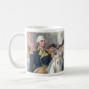 George Washington in der New Yorker Tasse