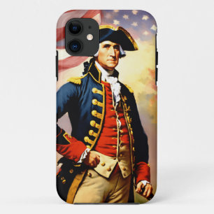 George Washington in Kriegsuniform Case-Mate iPhone Hülle