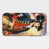 George Washington in Kriegsuniform Case-Mate iPhone Hülle (Rückseite (Horizontal))