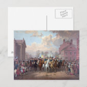 George Washington in New York Postkarten (Vorne/Hinten)