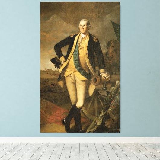 George Washington in Princeton, 1779 Leinwanddruck (Insitu (Holzboden))