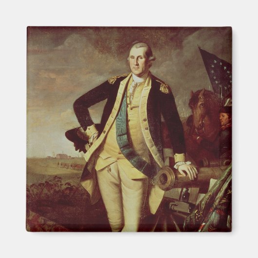 George Washington in Princeton, 1779 Magnet (Vorne)