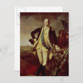George Washington in Princeton, 1779 Postkarte (Vorne/Hinten)