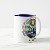 George Washington Iowa Tea Party Tasse (VorderseiteRechts)