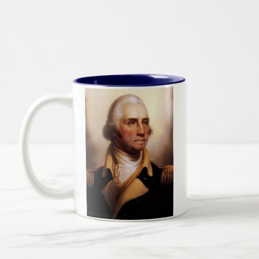 George Washington Iowa Tea Party Tasse (Links)
