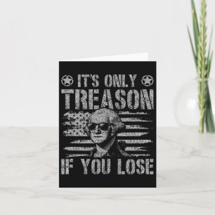 George Washington ist der einzige Verrat, wenn man Karte