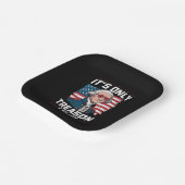 George Washington ist nicht nur Verrat, wenn man v Pappteller (Gewinkelt)