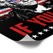 George Washington ist nur Verrat, wenn man 4t verl Poster (Ecke)