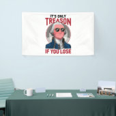 George Washington ist nur Verrat, wenn man verlier Banner (Messeveranstaltung)
