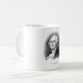 George Washington Kaffeetasse (Vorderseite Links)