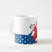 George Washington Kaffeetasse (Vorderseite Links)