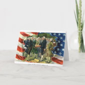 George Washington Karte (Rückseite)