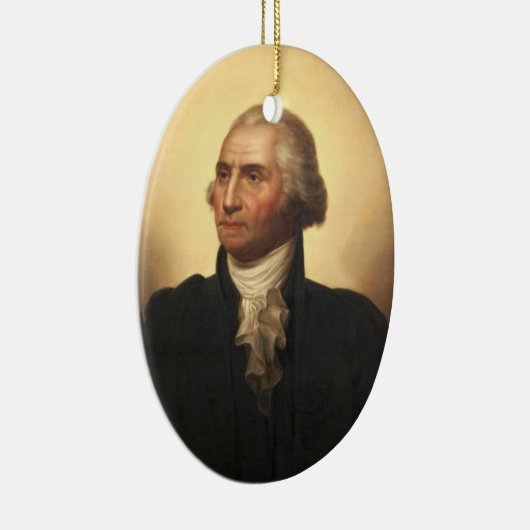 George Washington Keramik Ornament (Rechts)