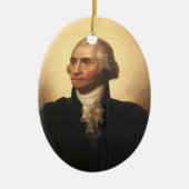 George Washington Keramik Ornament (Vorne)