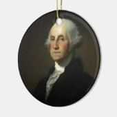 George Washington Keramikornament (Links)