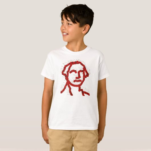 George Washington-Kirschporträt T-Shirt (Vorne ganz)