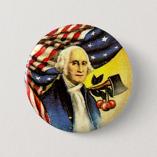 George Washington - Knopf Button (Vorderseite)