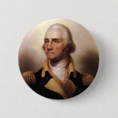 George Washington-Knopf Button (Vorderseite)