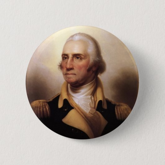 George Washington-Knopf Button (Vorderseite)