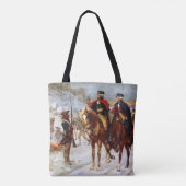 George Washington Lafayette Valley Forge Army Tasche (Rückseite)