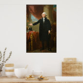 George Washington "Lansdowne" Portrait Poster (Küche)
