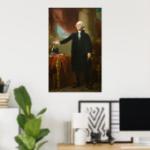 George Washington "Lansdowne" Portrait Poster (Heimbüro)