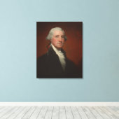George Washington Leinwanddruck (Insitu (Holzboden))