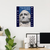 George Washington Liberty Poster (Heimbüro)