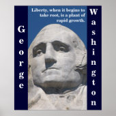 George Washington Liberty Poster (Vorne)