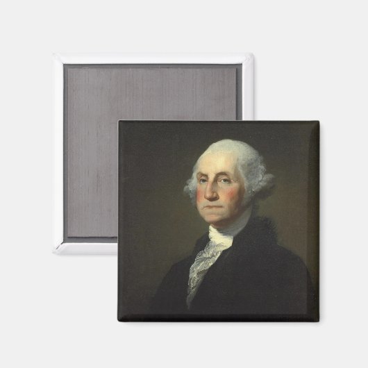George Washington Magnet (Vorderseite/Rückseite)