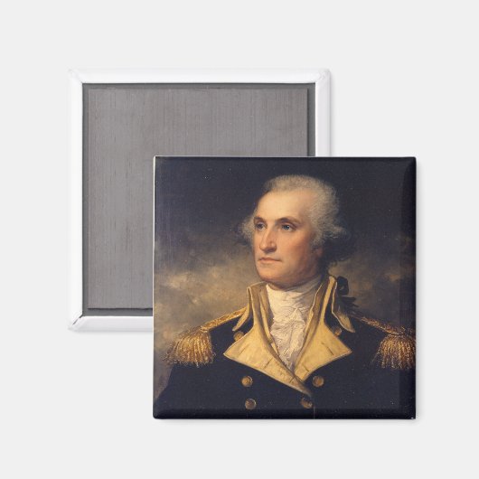 George Washington Magnet (Vorderseite/Rückseite)