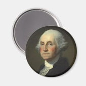 George Washington Magnet (Vorderseite/Rückseite)