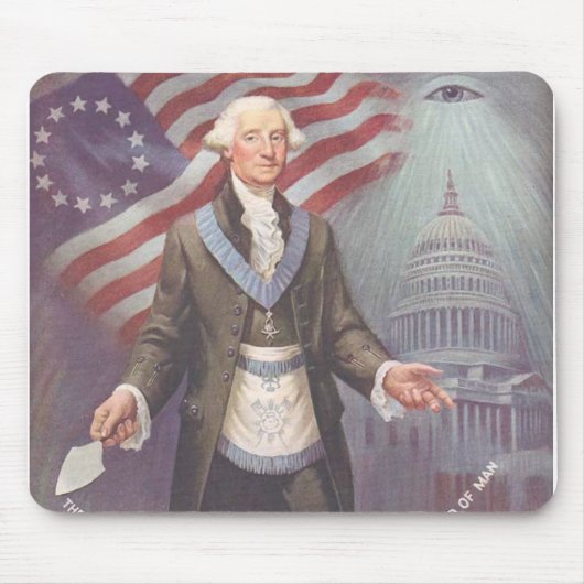 George Washington-Maurer Mousepad (Vorne)