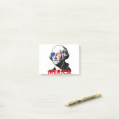 george washington merica post-it klebezettel (Auf Schreibtisch)