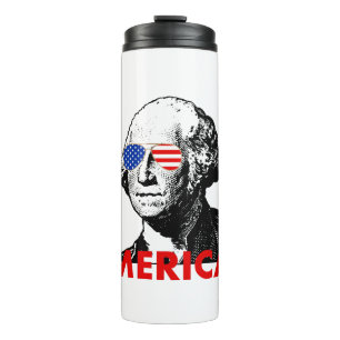 george washington merica thermosbecher