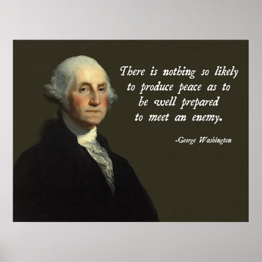 George Washington Military Poster (Vorne)