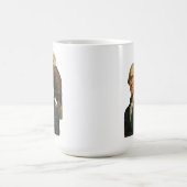 George Washington mit Weißkopfseeadler Kaffeetasse (Mittel)