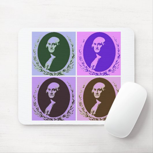 George Washington Mousepad (Mit Mouse)