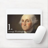 George Washington Mousepad (Mit Mouse)