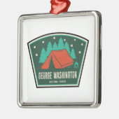George Washington National Forest Camping Ornament Aus Metall (Links)