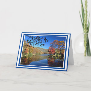George Washington National Forest Greetings Card Karte