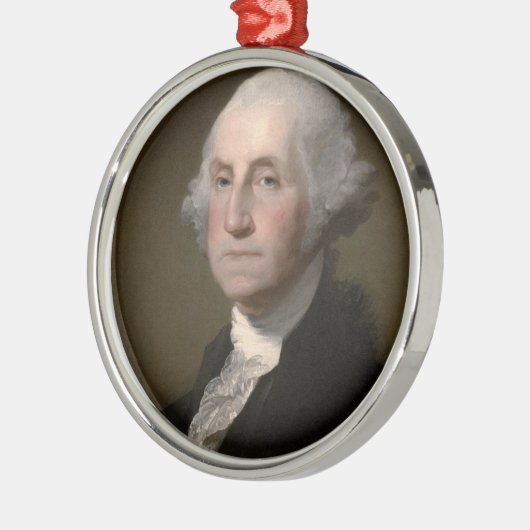George Washington Ornament Aus Metall (Links)