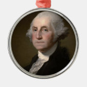 George Washington Ornament Aus Metall (Vorne)