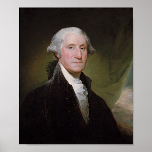 George Washington Painting - Gilbert Stuart Poster (Vorne)