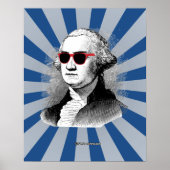 George Washington Party Glasses Poster (Vorne)