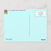 George Washington Patriotic Postkarte (Rückseite)