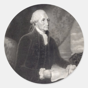 George Washington Portrait Aufkleber