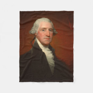 George Washington Portrait Fleecedecke