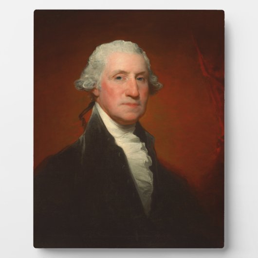 George Washington Portrait Fotoplatte (Vorderseite)