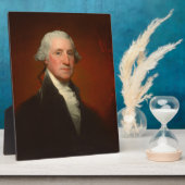 George Washington Portrait Fotoplatte (Seite)